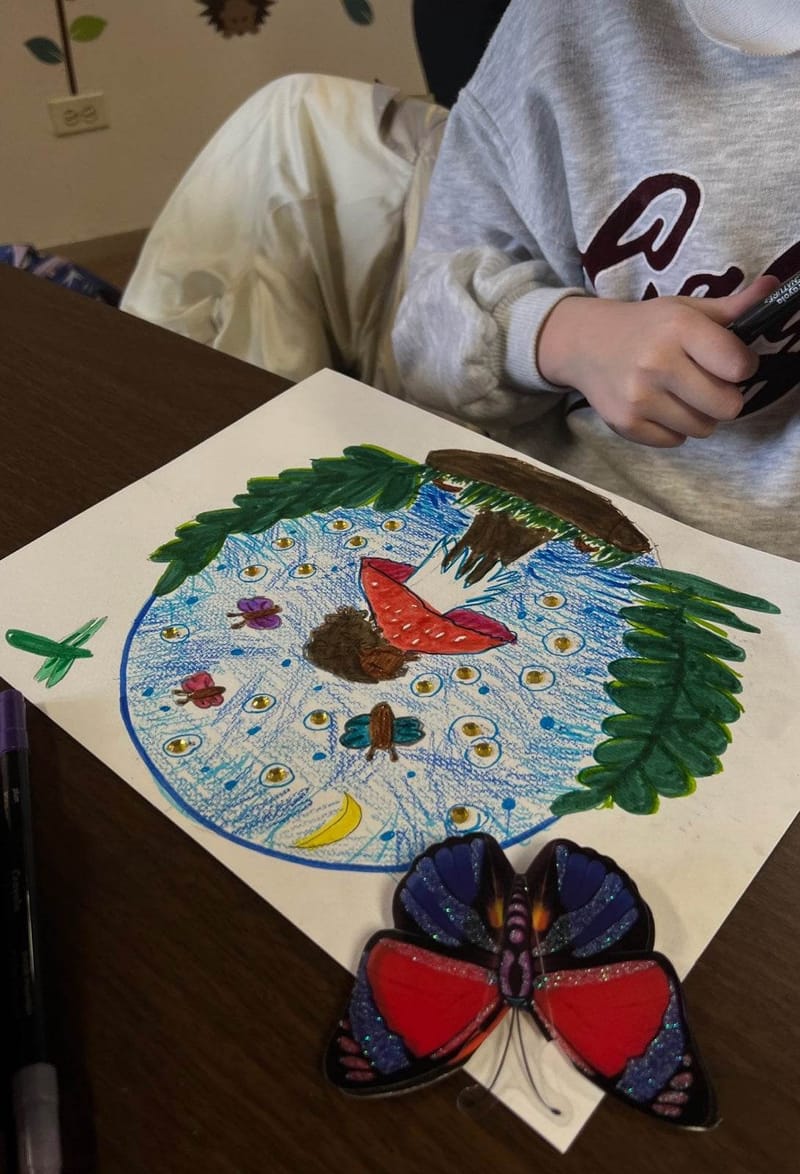 Уроки РИСОВАНИЯ для детей от 4 до 6 лет с Halyna Mostovych