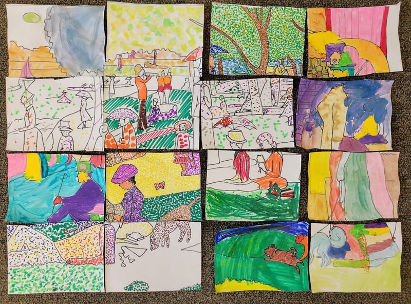 Summer Art Camp, week 7/10 - 7/14, (Five Days of Artists)