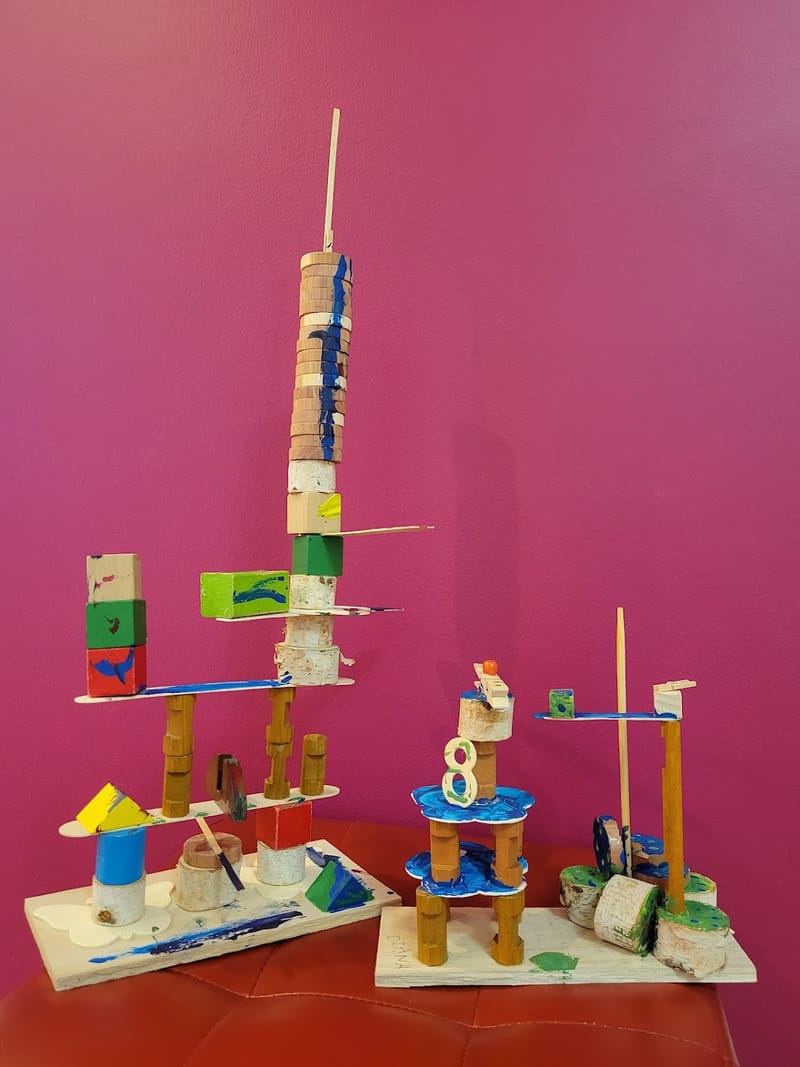 Деревянная Абстракция (для детей от 6 до 11 лет)