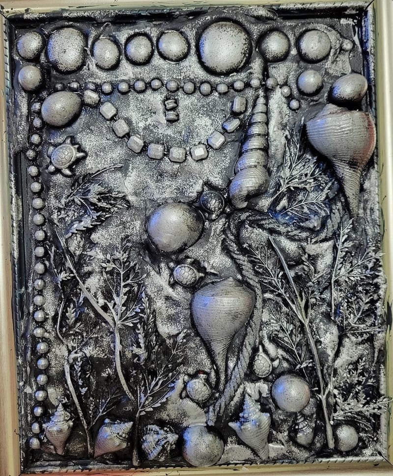 Текстурный коллаж. Для детей от 4 до 6 лет.