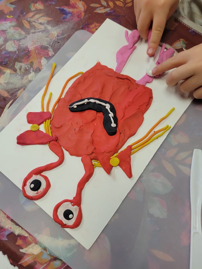 ЖИВОПИСЬ + ЛЕПКА. ПО ЧЕТВЕРГАМ, ДЛЯ ДЕТЕЙ ОТ 4 ДО 6 ЛЕТ. ТРЕТЬЯ СЕССИЯ. 11/2, 11/9, 11/16, 11/30