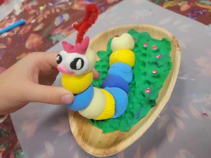 Живопись + Лепка.  По воскресеньям (c 10:00 до 11:00), для детей от 4,5 до 6 лет. Пятая сессия.