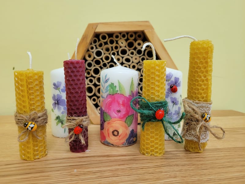 МАМИНА ВСТРЕЧА ПРИ СВЕЧАХ. Для взрослых дочерей и мам. Декорирование свечей.