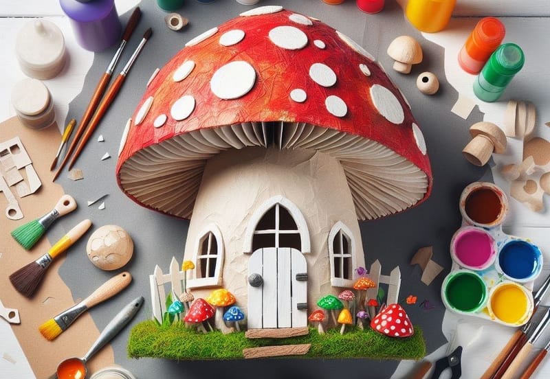 Обьемный коллаж + ЛЕПКА (Мороженое) 2/25