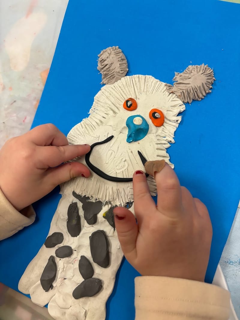 ЖИВОПИСЬ + ЛЕПКА  ПО ВТОРНИКАМ, ДЛЯ ДЕТЕЙ ОТ 4 ДО 6 ЛЕТ. Март