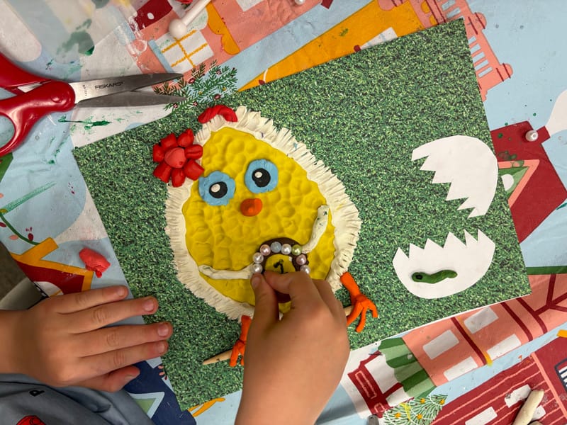 ЖИВОПИСЬ + ЛЕПКА  ПО ВТОРНИКАМ, ДЛЯ ДЕТЕЙ ОТ 4 ДО 6 ЛЕТ. Май