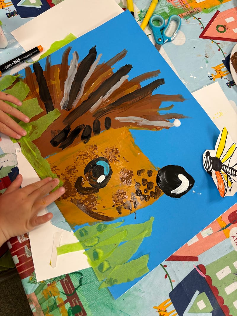 ЖИВОПИСЬ + ЛЕПКА.  (C 4:30 ДО 5:30), ДЛЯ ДЕТЕЙ ОТ 4,5 ДО 6 ЛЕТ. МАЙ