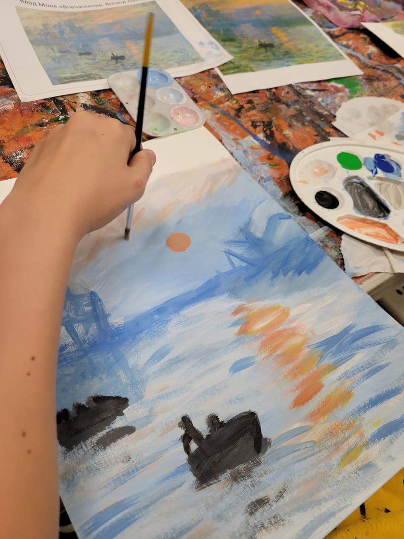 Летний АРТ Лагерь "ИСТОРИИ ХУДОЖНИКОВ"