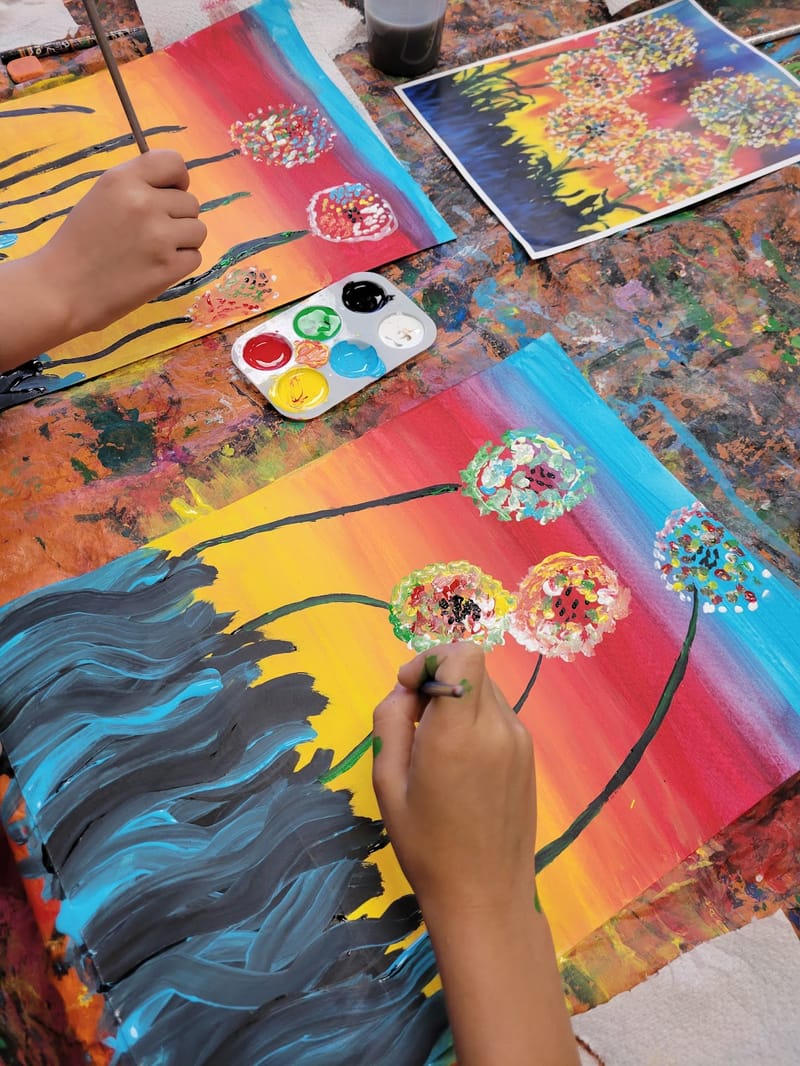 Summer Art Camp with VIKTORIYA YEPATKO