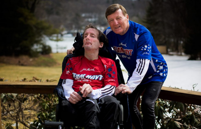 Una sonrisa bastó para continuar, Team Hoyt