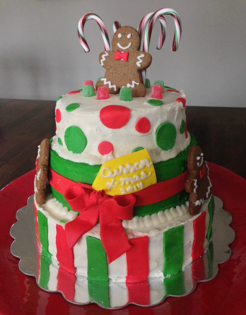 Christmas Party Cake