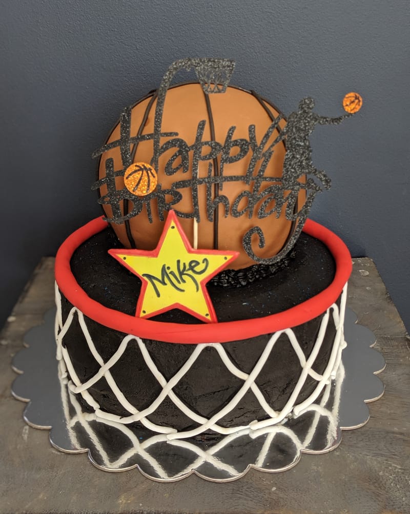 Basketball Cake