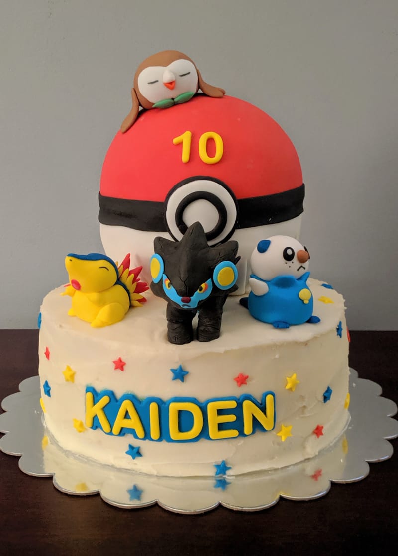 Pokemon Cake