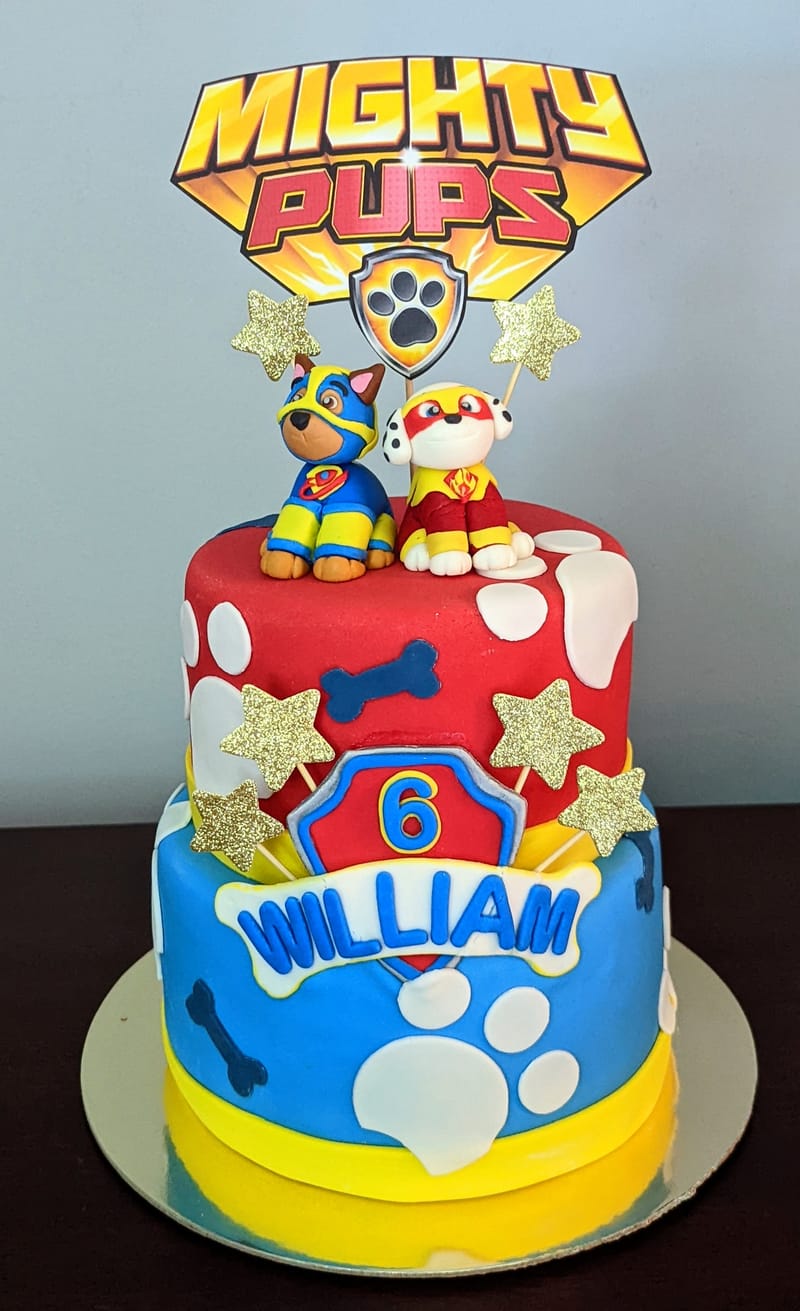 Mighty Pups (Paw Patrol) Cake