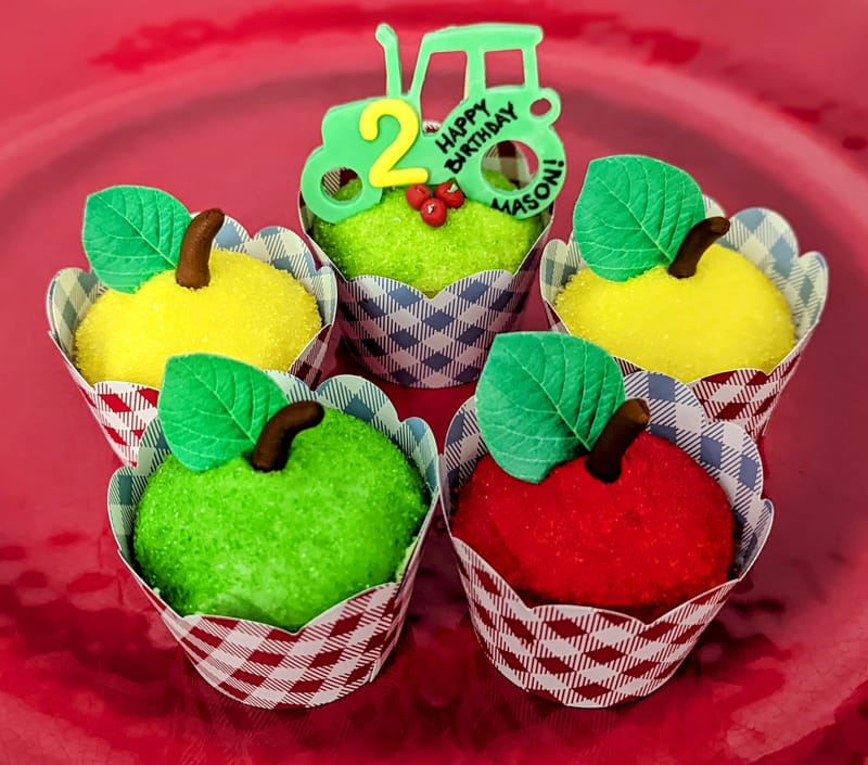 Apple Picking Cupcakes