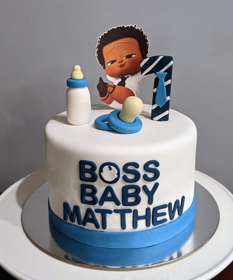 Boss Baby Cake