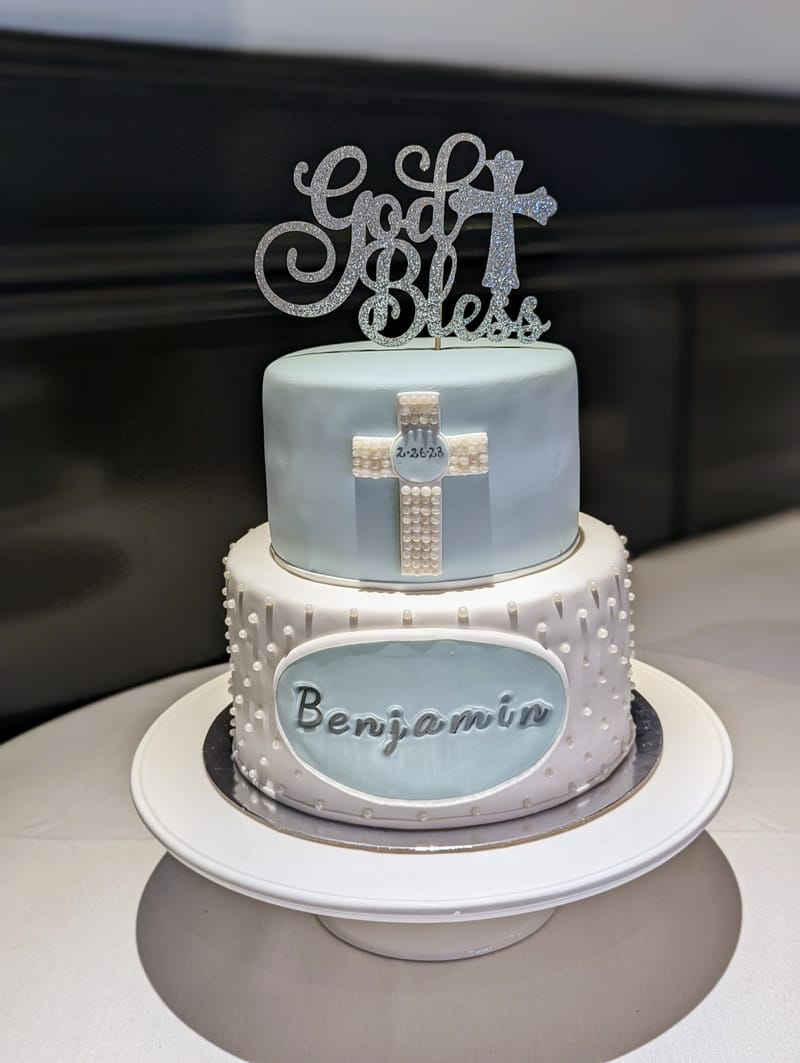 Baptism Cake