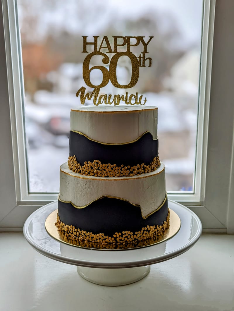 60th Birthday Cake