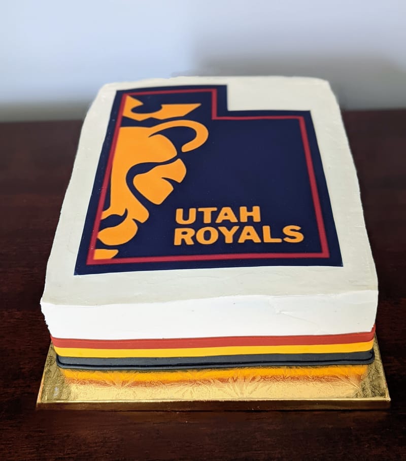 Utah Royals Cake
