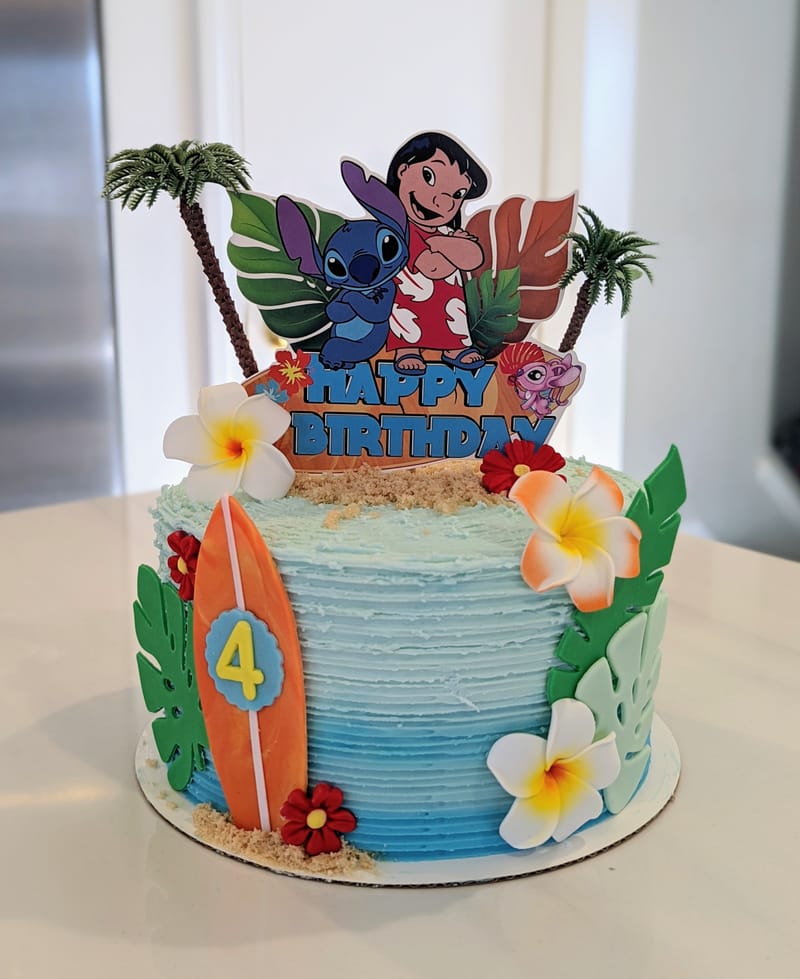Lilo and Stitch Cake