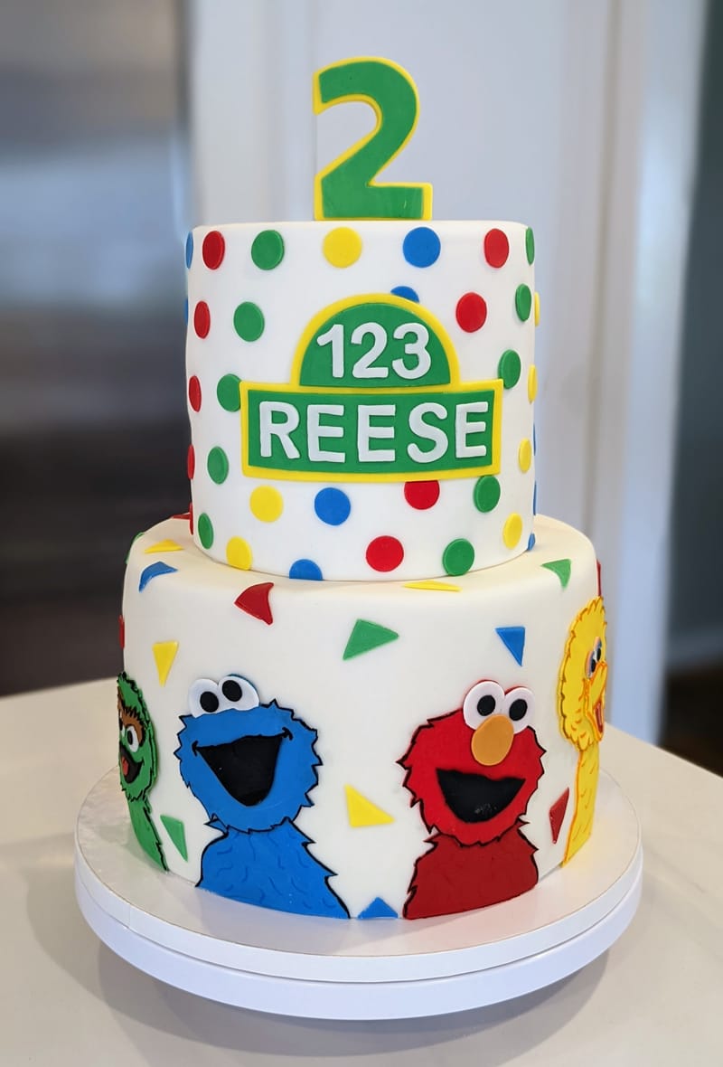 Sesame Street Cake