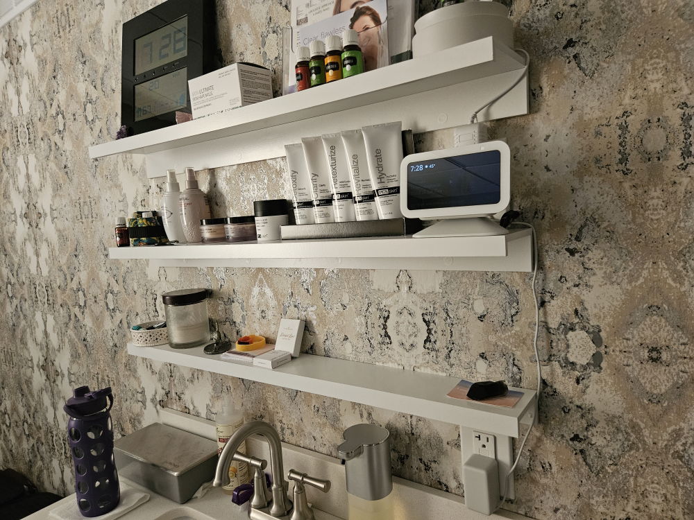 Three Level Multi-Shelf Install
