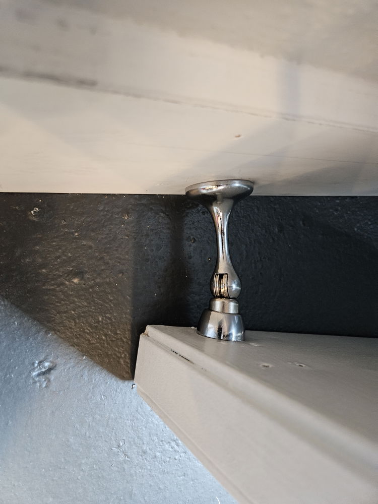 Magnetic Door Stop/Open Latch Install