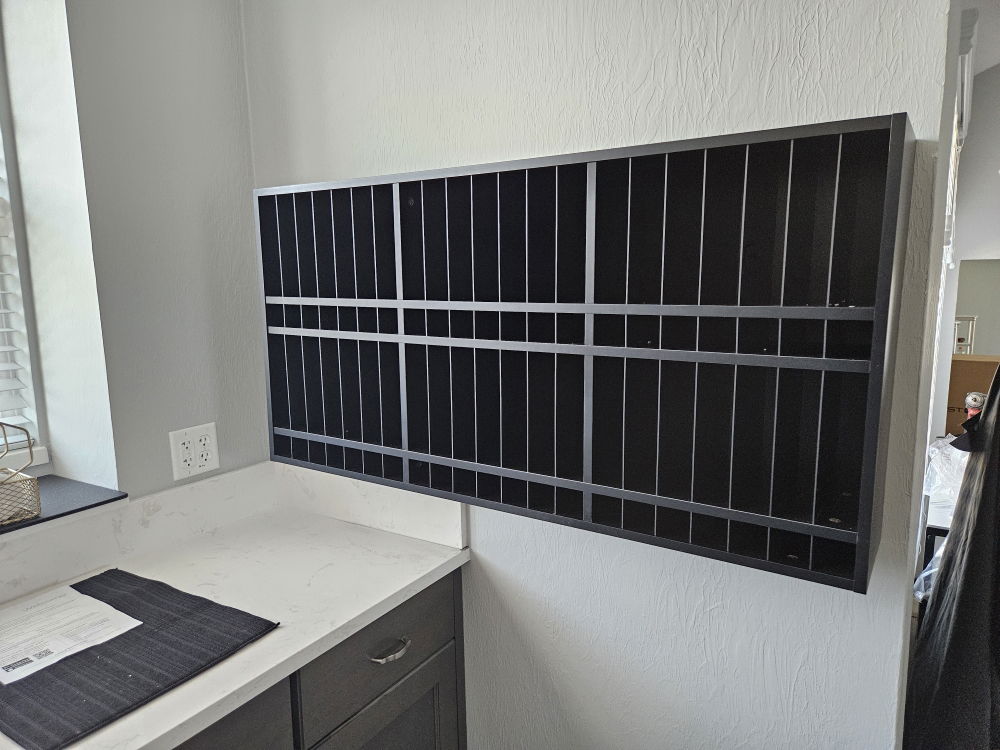 Coloring Shelves Install
