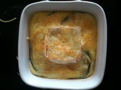 Mini gratin de courgette en cocotte