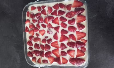 Tiramisu aux fraises