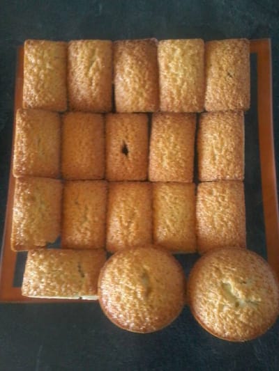 Financier au coeur Nutella