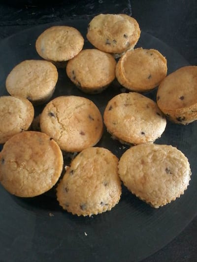 Muffins aux pépites de chocolat