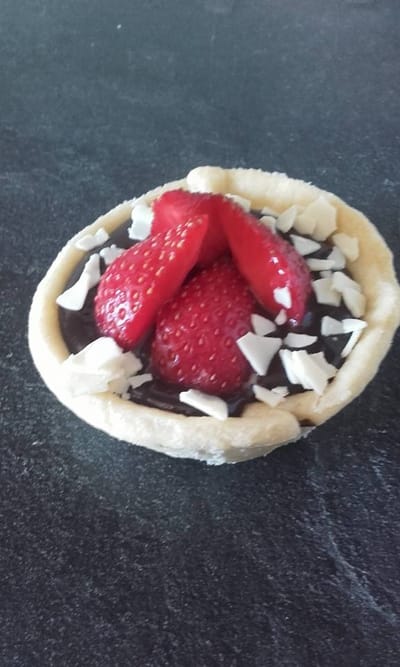 Tartelette choco/fraise