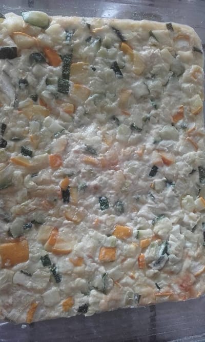 Flan de courgette