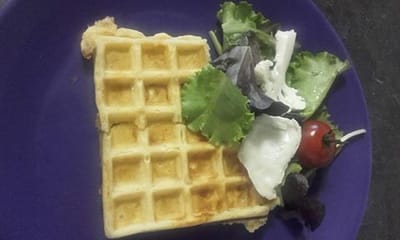 Gaufres salées au fromage
