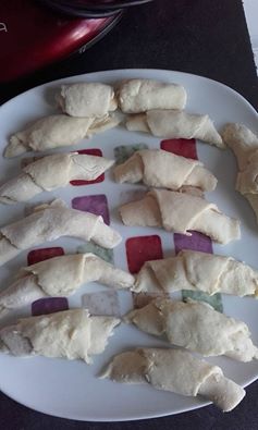 croissant de pomme de terre au fromage