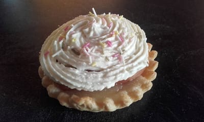 Tartelette pomme,chantilly mascarpone