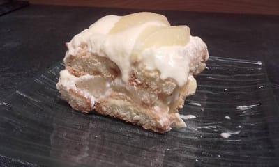 Tiramisu au poire