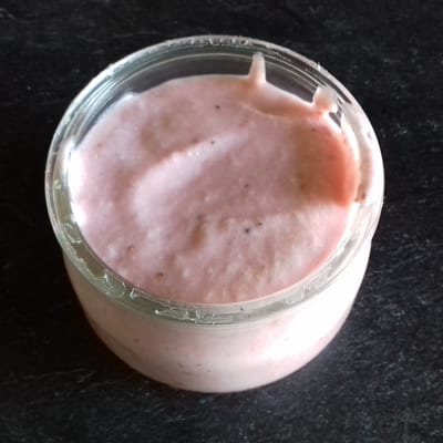 Mousse de fraise et mascarpone