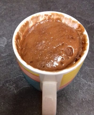 Mug Cake Nutella