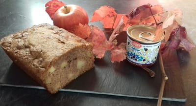 Cake crème de marron et pomme