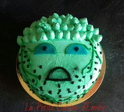 Gâteau monstre halloween