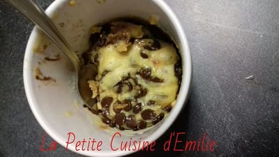 Mug Cake au pépite de chocolat