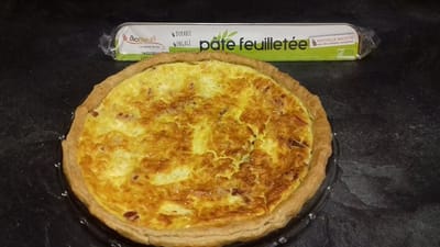 Quiche lardons et Kiri