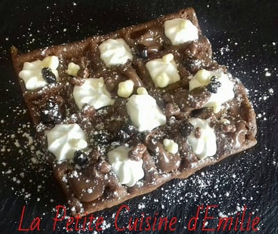 Gaufre chocolat