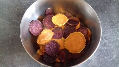 Chips de patate douce