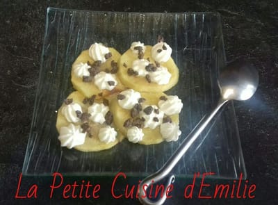 Tranche de pomme au four