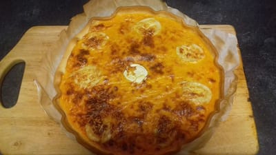 Quiche à la patate douce