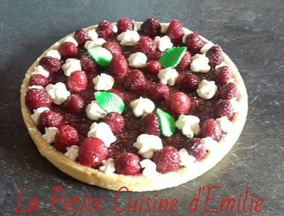 Tarte Amandine Framboise