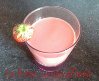 Smoothie à la fraise